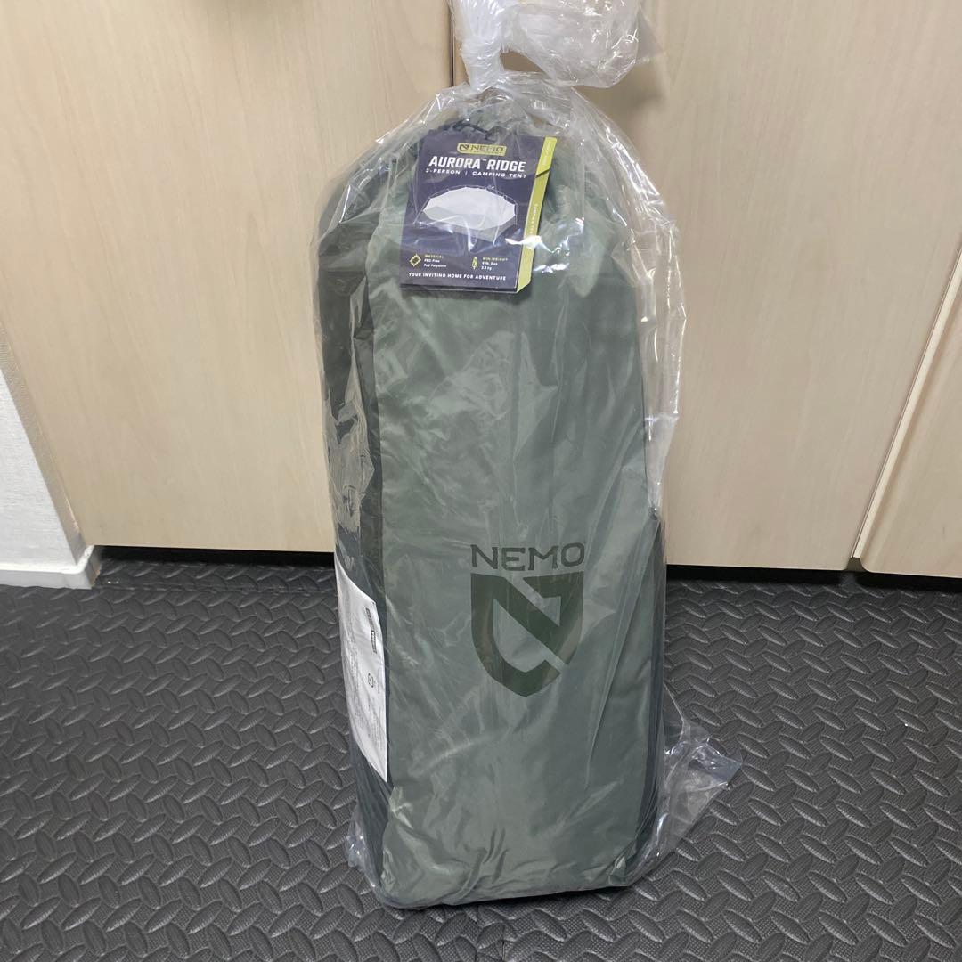 【新品未開封】【限定値下】NEMO ニーモ オーロラリッジ 3P テント