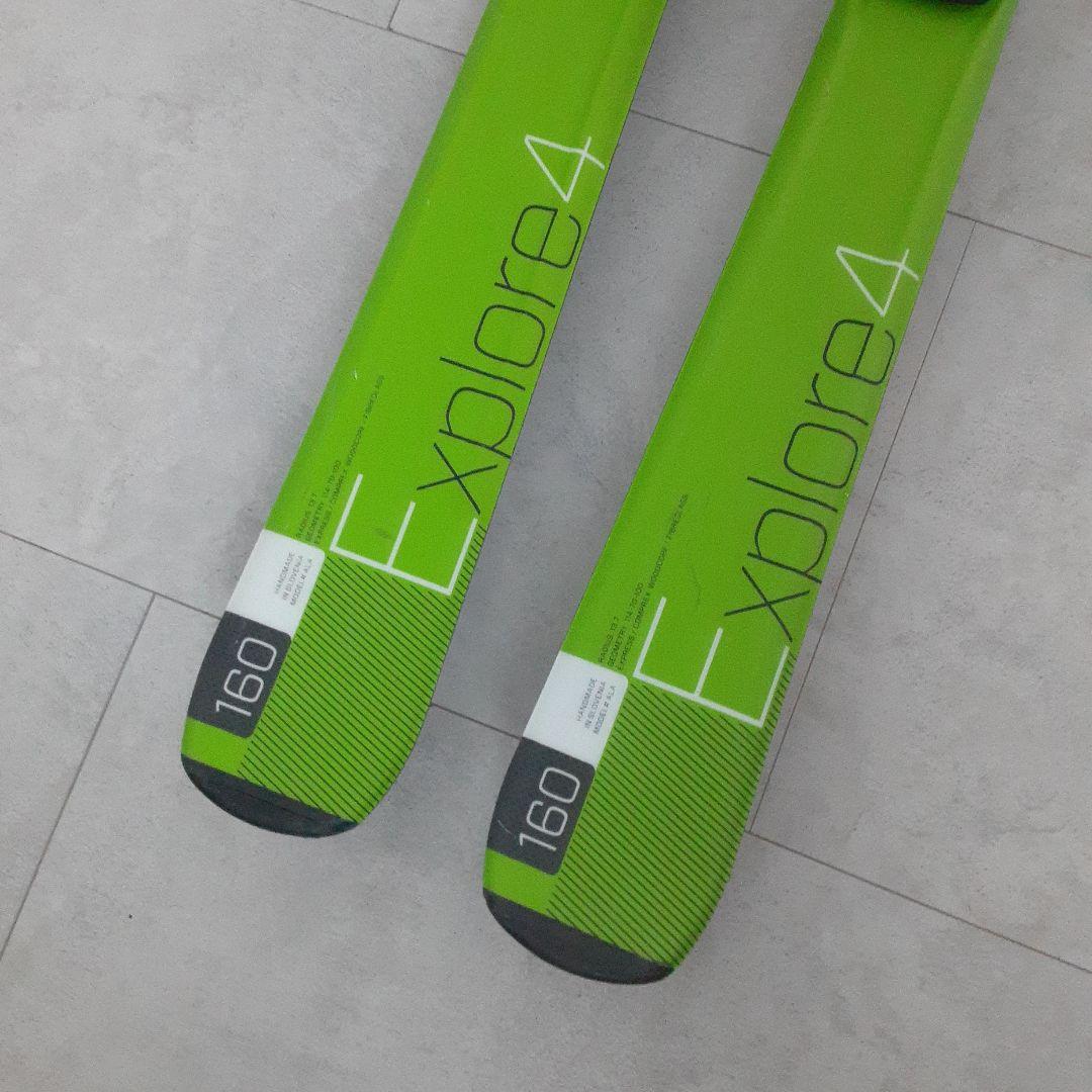 美品 ELAN エラン EXPLORE4 エクスプロア4 スキーセット160cm