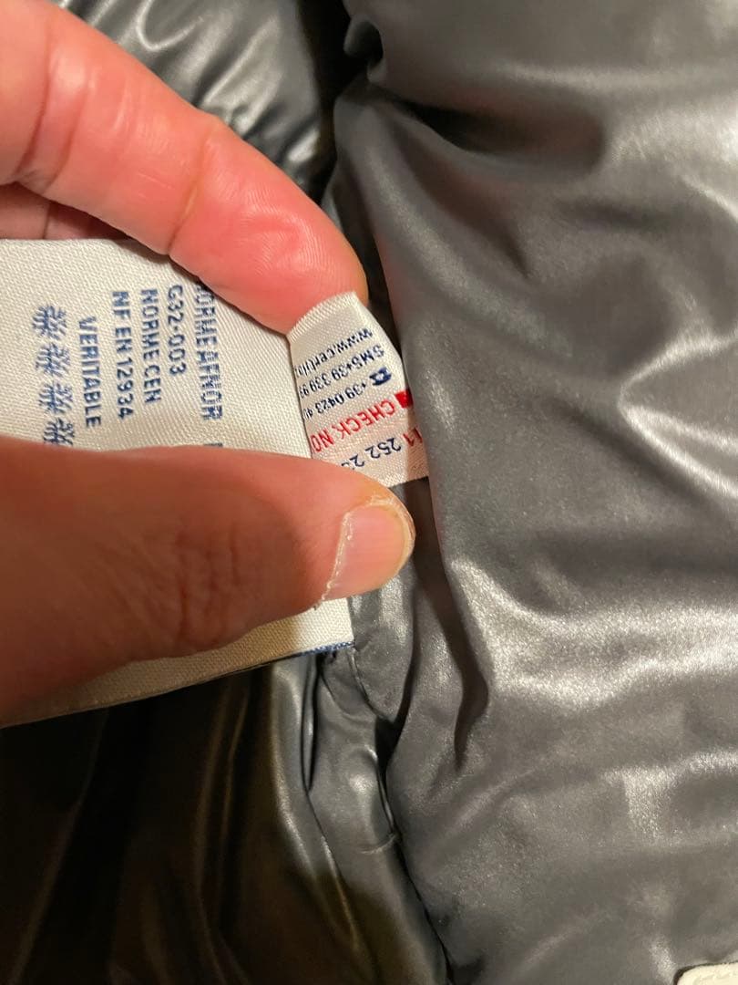 MONCLER MONTGENEVRE モンクレール グレー サイズ0