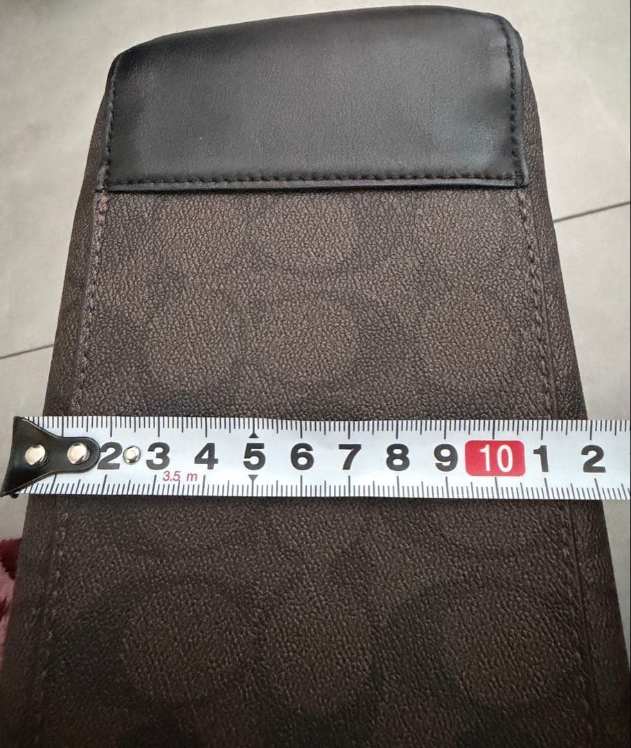 COACH コーチ　トートバッグ　シグネチャー　ブラウン