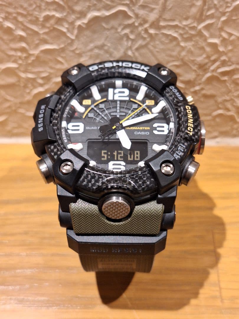 美品CASIOジーショックGG-B100-1A3JF MUDMASTER 中古品