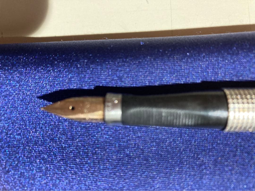 レアな商品　パーカー　万年筆　ペン先14K 65 スターリング　シルバー