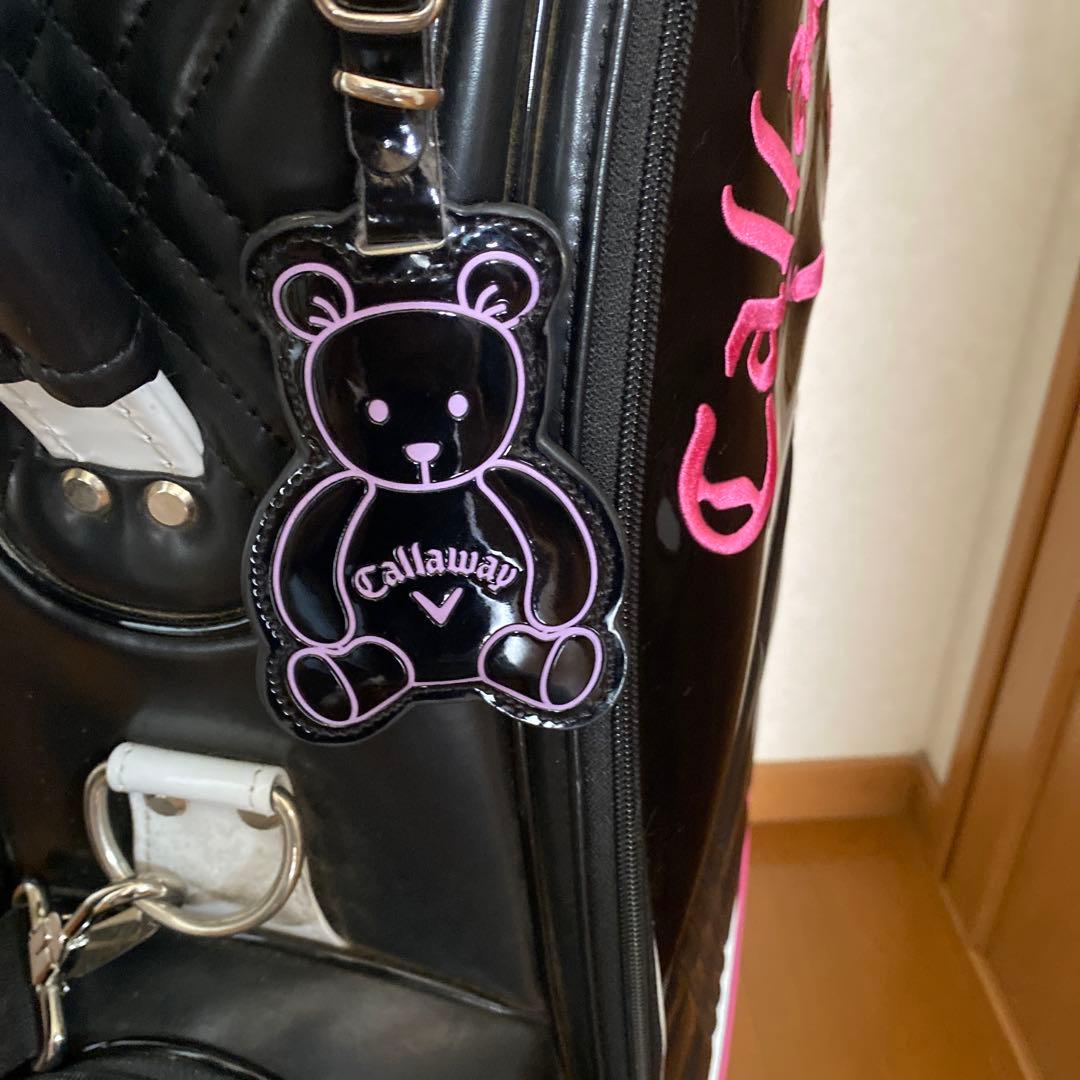 Callaway ゴルフバッグ レディース ブラック ピンク