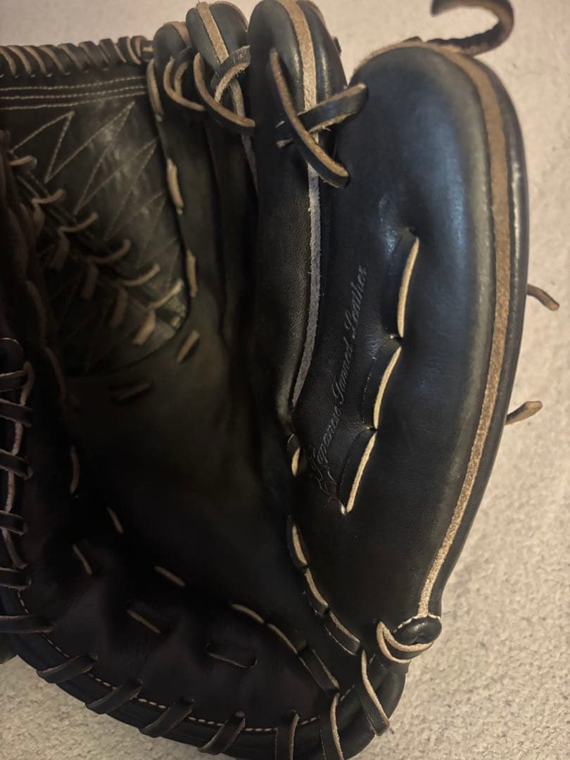 ZETT 硬式グローブ ダークブラウン