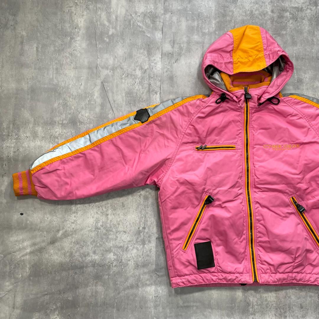 デサント【M/S】セットアップ スキーウェア ダウン サロペット サイバーギア