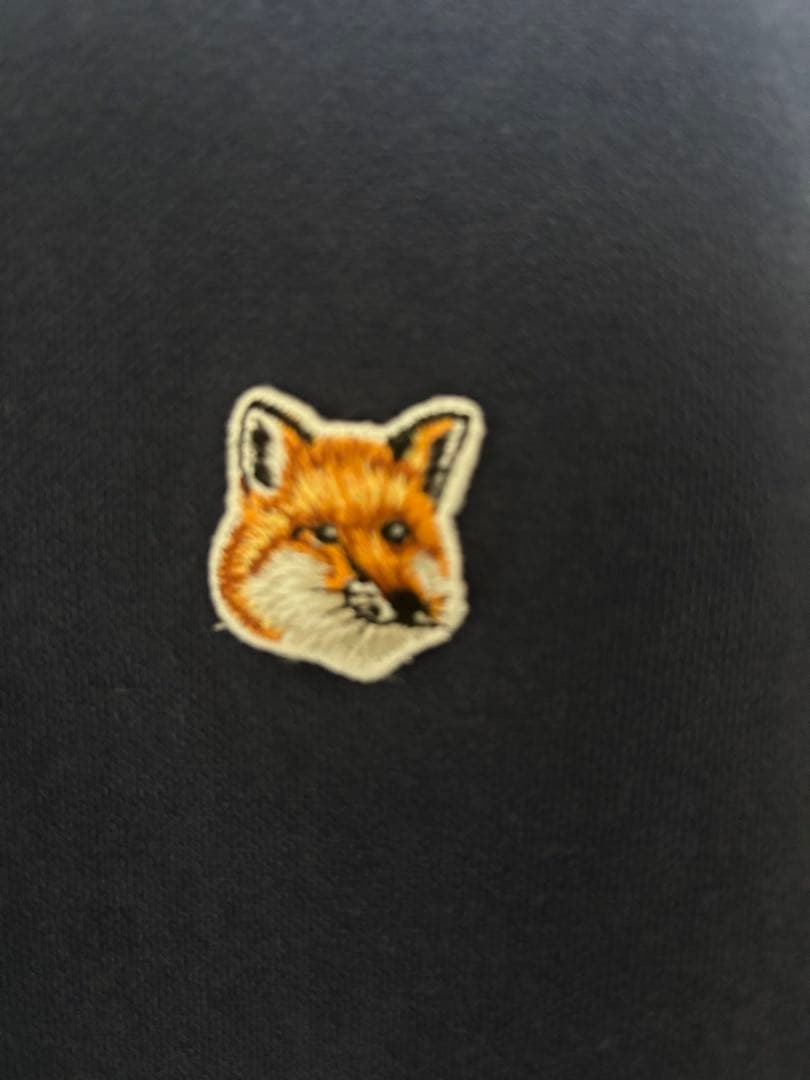 MAISON KITSUNÉ ネイビー トレーナー M