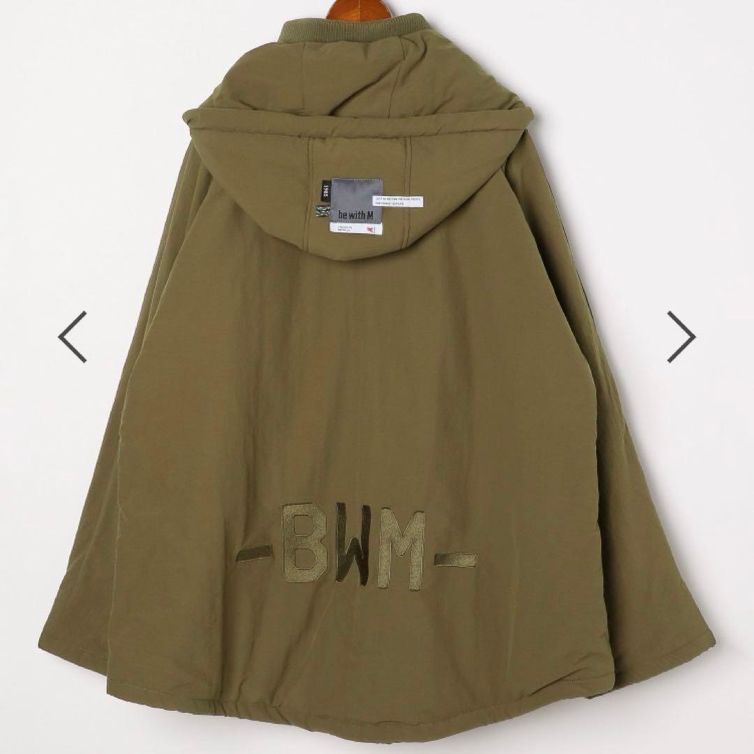 【be with M】misayoミリアウター　カーキ　完売商品