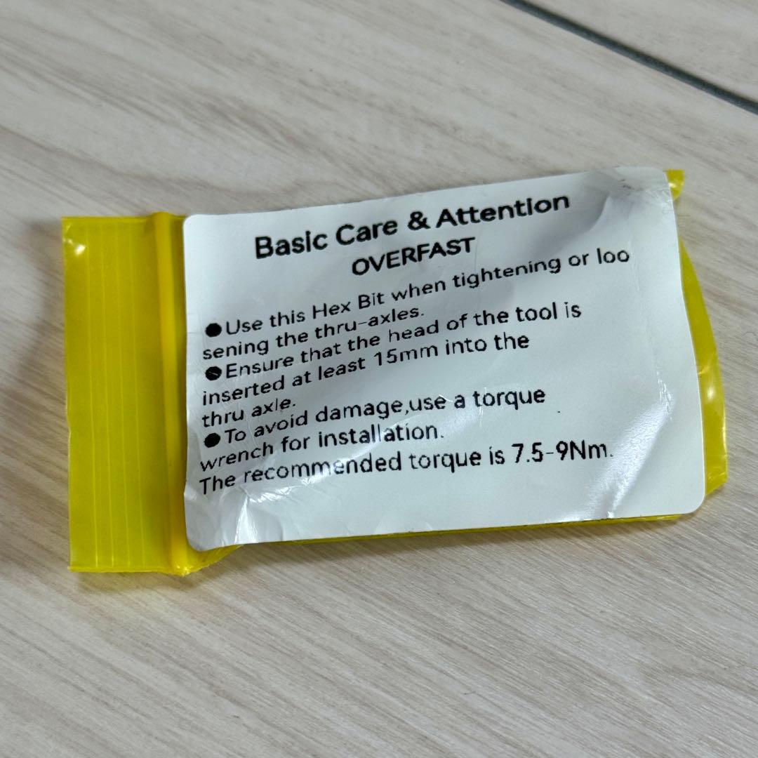 OVERFAST カーボンスルーアクスル FACTOR OSTRO/O2 VAM