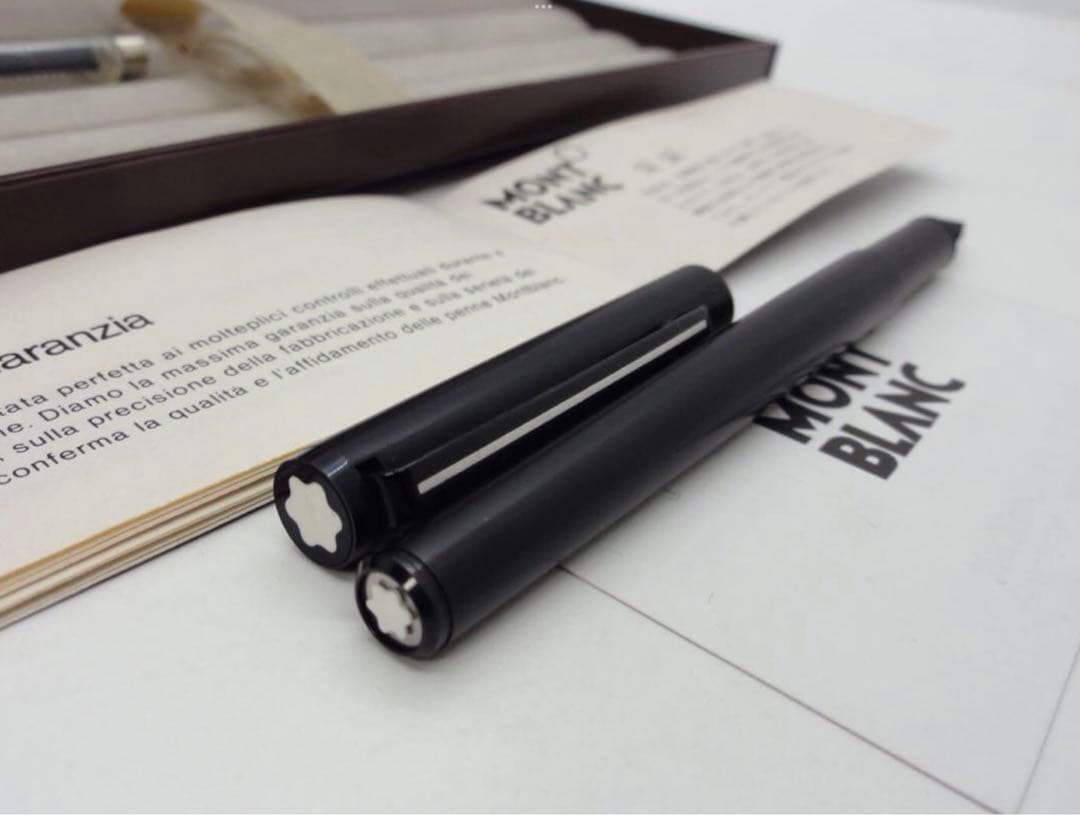 モンブラン　社史上最初で最後の★ブラックロードナイト鉱加工No1124★黒薔薇鉱