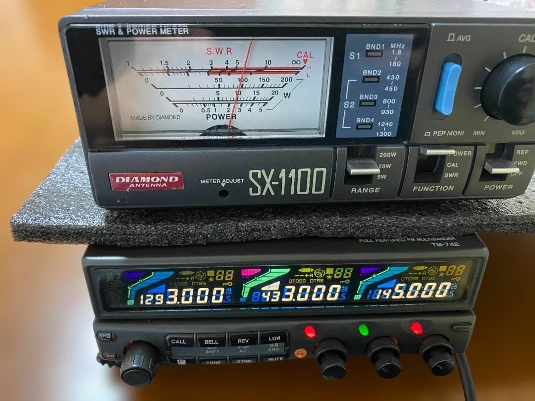 KENWOOD TM-742改1200MHz-430MHz-144MHz