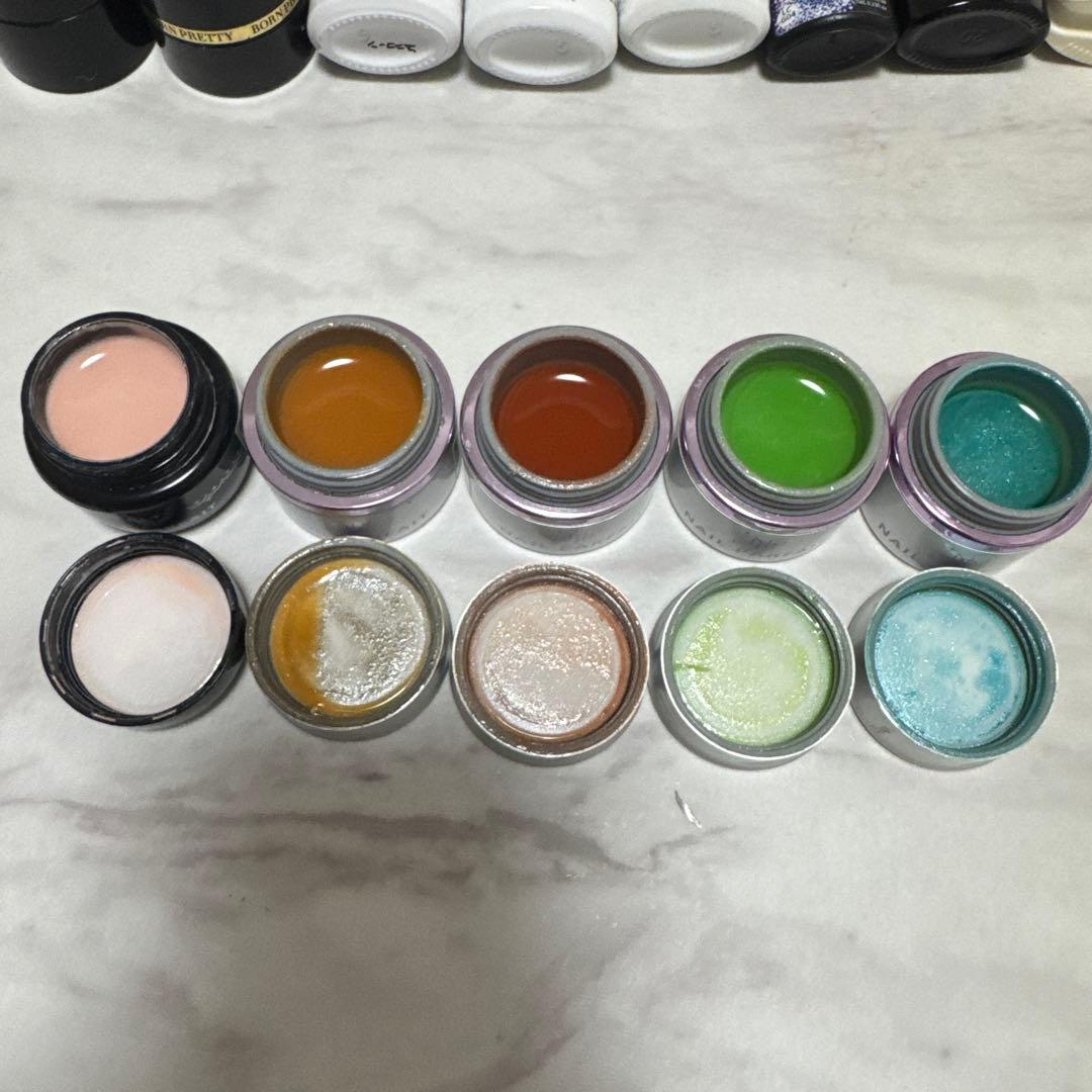 ネイルパフェ ジェル 36色 他 合計50点