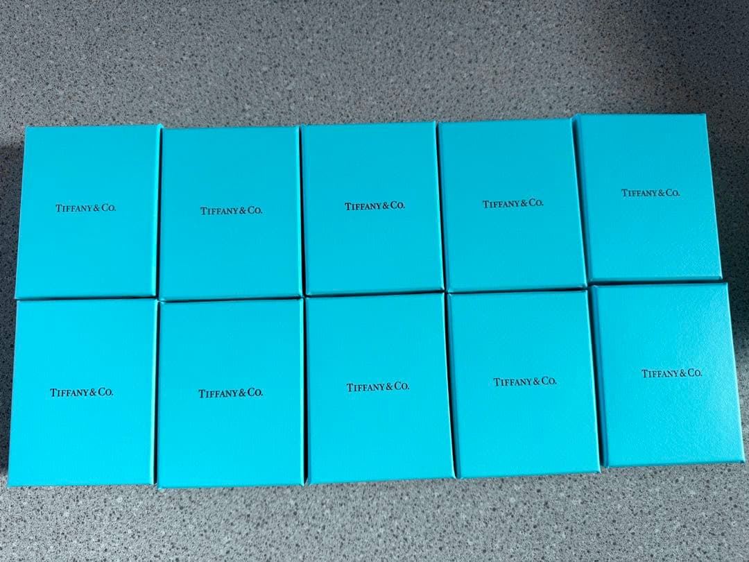 現行品Tiffanyティファニー　空箱巾着紙袋　10セット