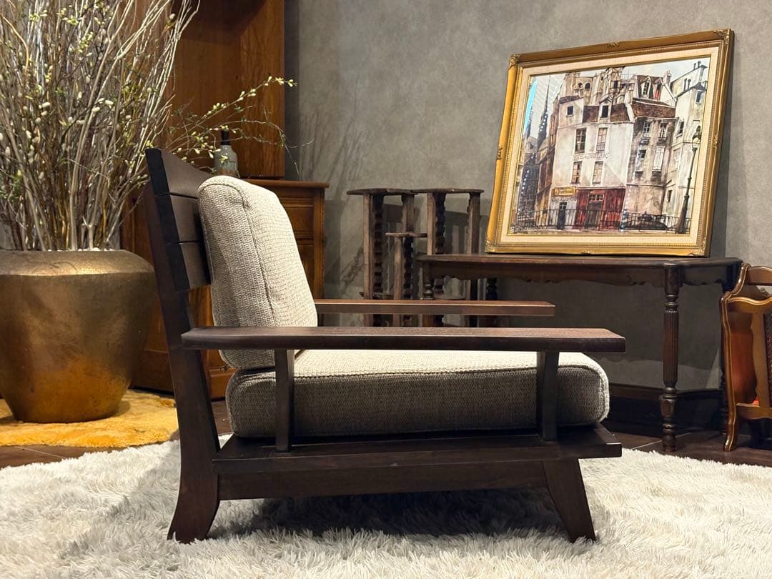 NITORI ニトリ　アカツキ　ラウンジソファ　1人掛ソファ　ビンテージ　SG