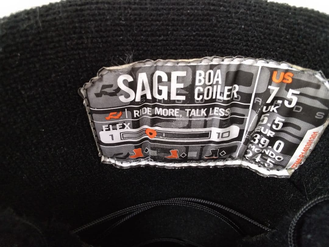 ◇RIDE SAGE スノーボードブーツ 24.5cm◇