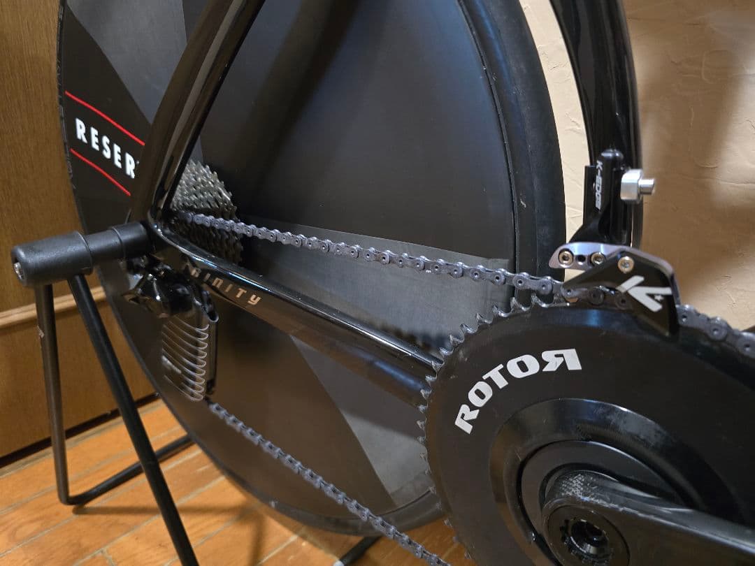 美品 K-EDGE 1×用チェーンウォッチャー　フロントシングル