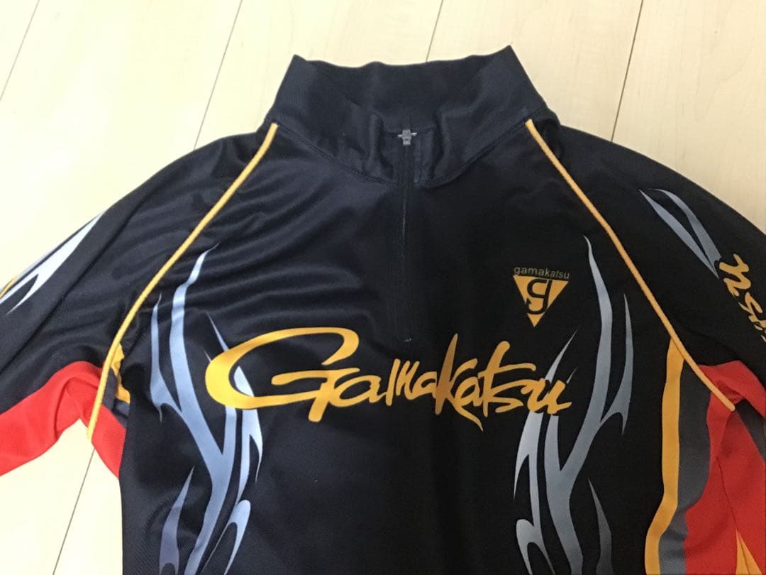 Gamakatsu フィッシング 長袖Tシャツ　Ｍ