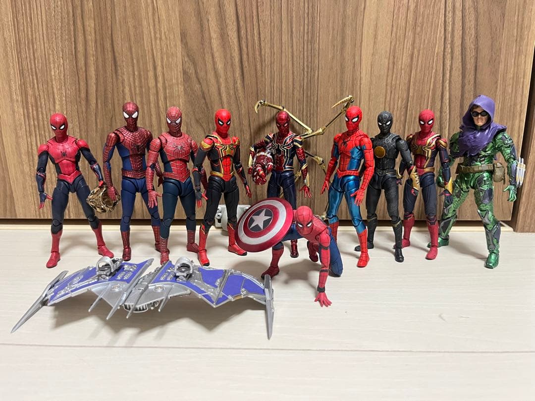 S.H.Figuarts MAFEX 他 計16体 スパイダーマン フィギュア