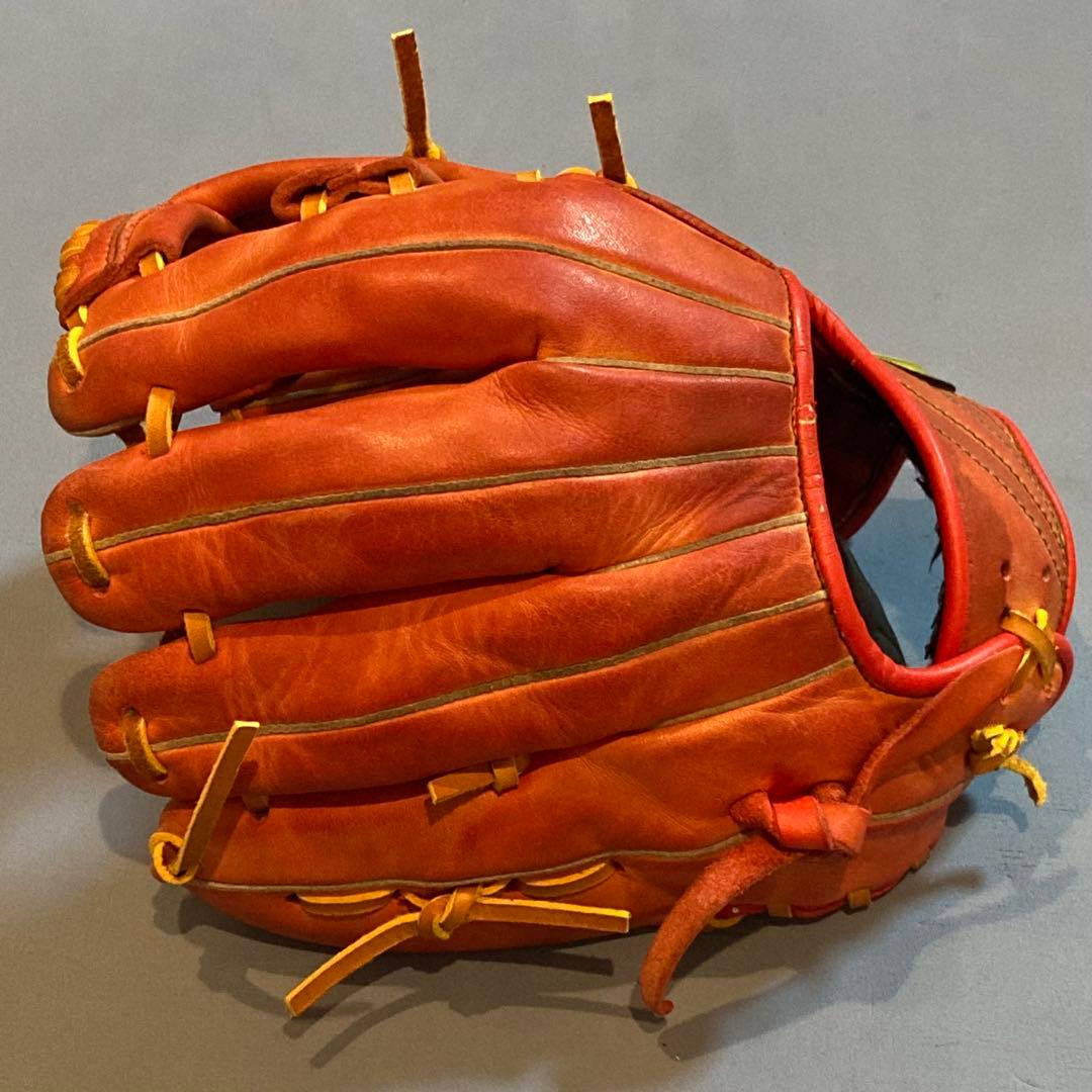 【少年軟式グローブ】アシックス オールラウンド 田中広輔モデル 即戦力 右投げ