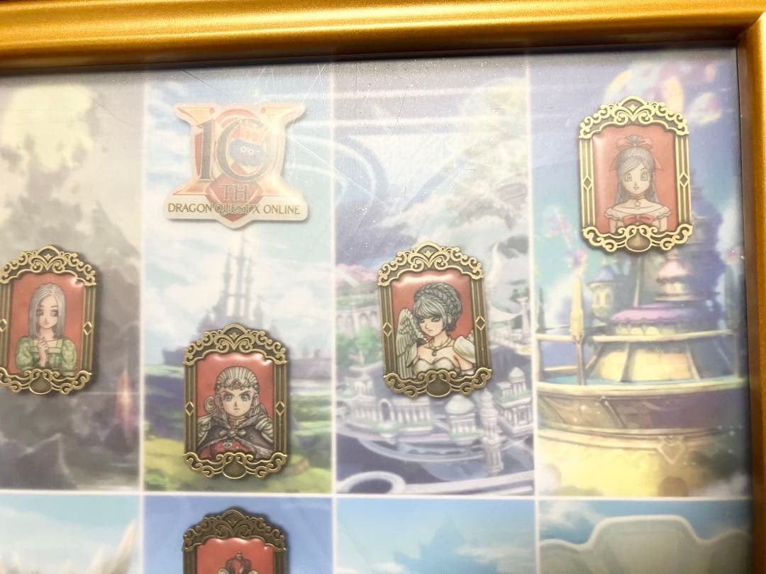ドラゴンクエストX オンライン 10周年記念 メモリアルピンズセット　限定