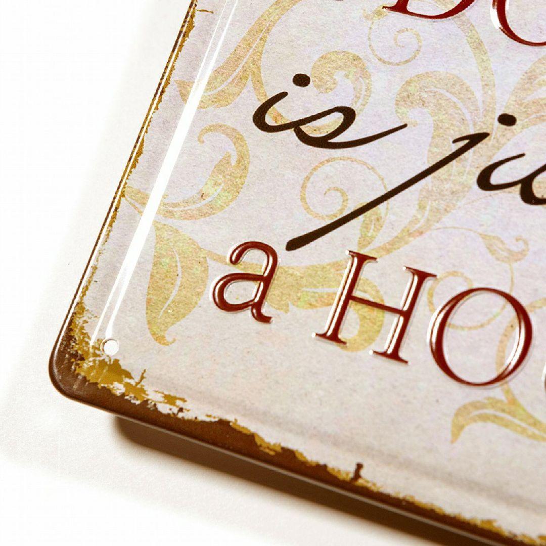 デザイン看板 A4】ダックスフント★ポスター絵アートパネル犬ブリキ看板かわいい絵