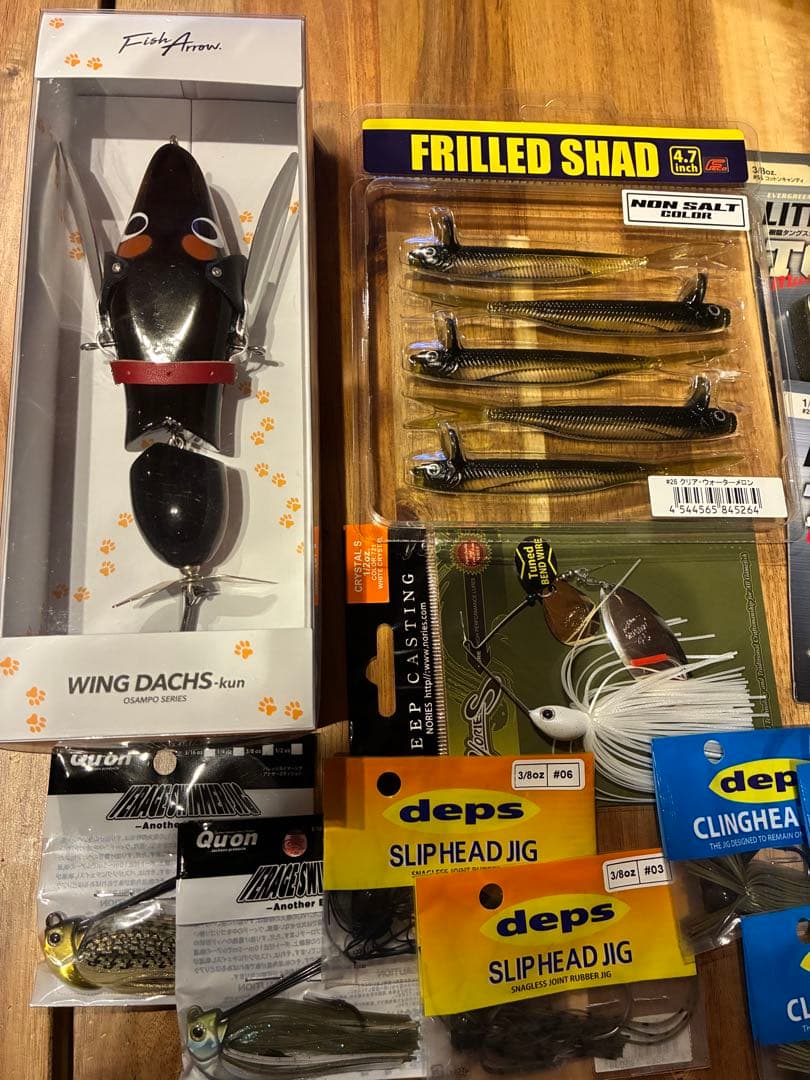 バス釣り　ビッグベイト　ハードルアー　その他　整理品　引退セット