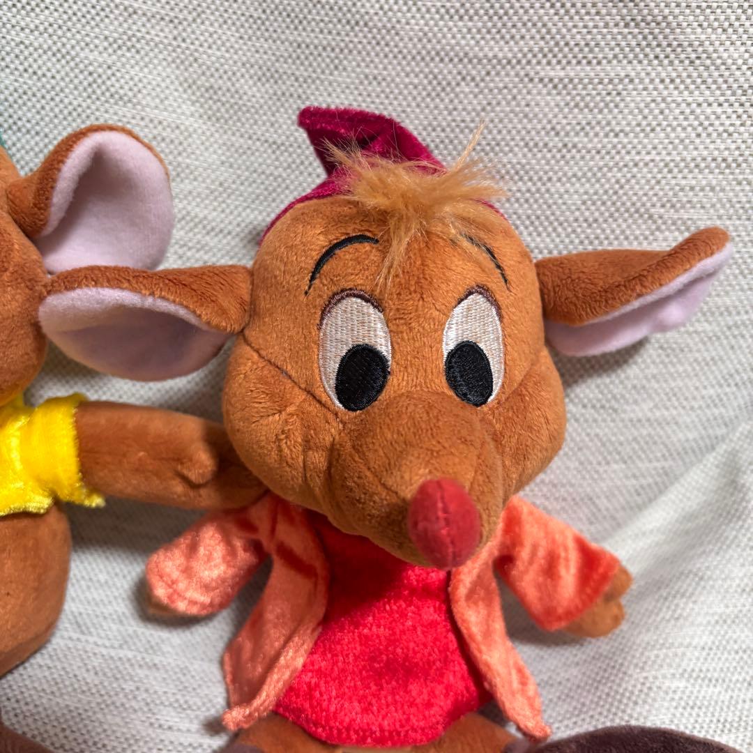 今日限り価格　シンデレラ　ガスとジャックのぬいぐるみ