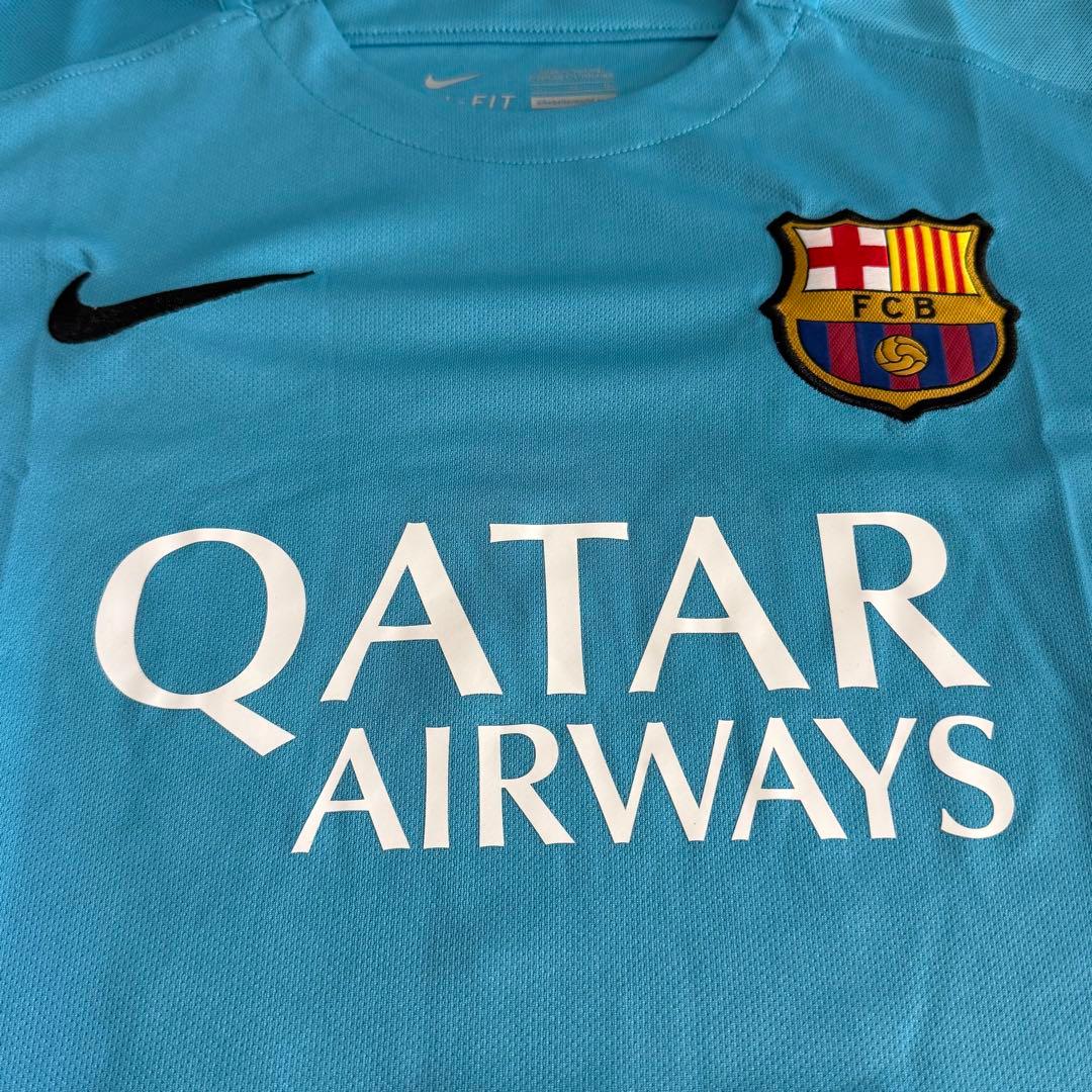 正規品 FCバルセロナ 15/16 ユニフォーム アウェイ レプリカ メッシ L