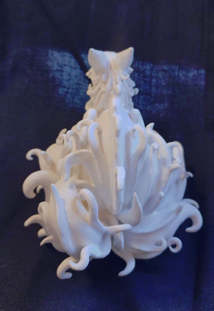 【九尾の狐】一点物 フィギュア 仏像