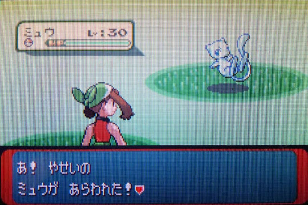ポケットモンスターダイヤモンド 色違いミュウ