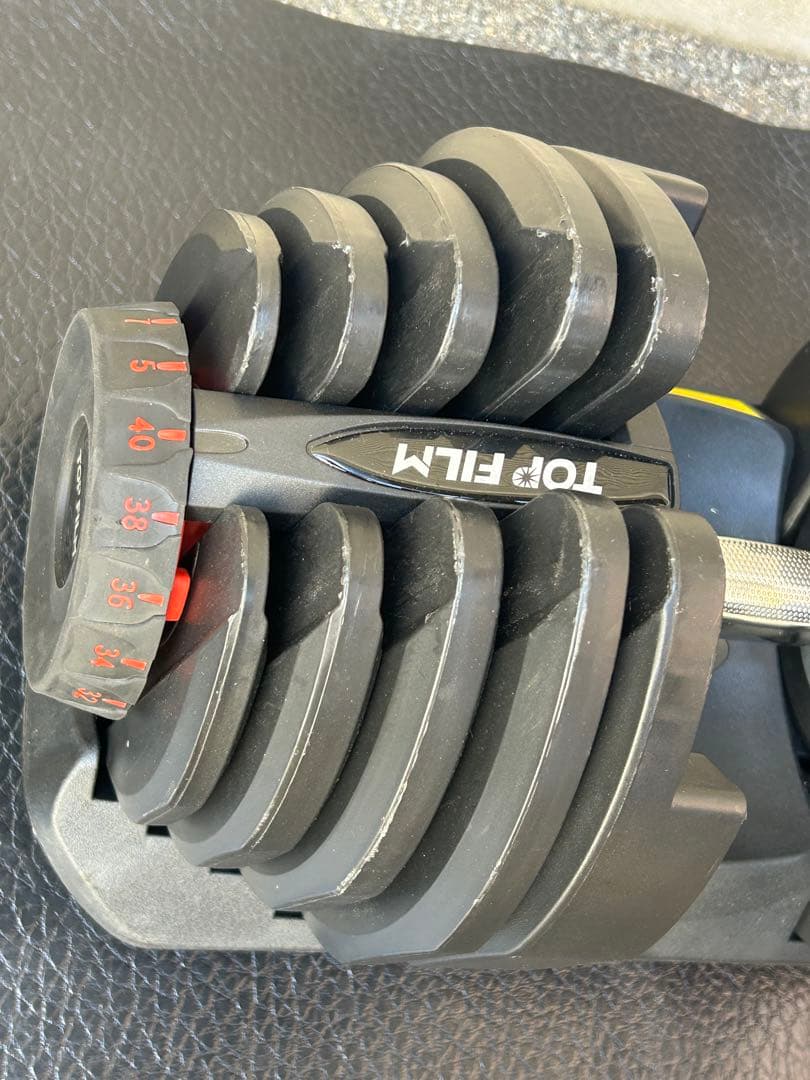 可変式ダンベル 40kg 2個セット TOPFILM