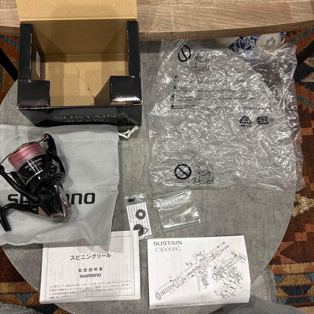 ※最終値下げ※ SHIMANO SUSTAIN 4000XG スピニングリール