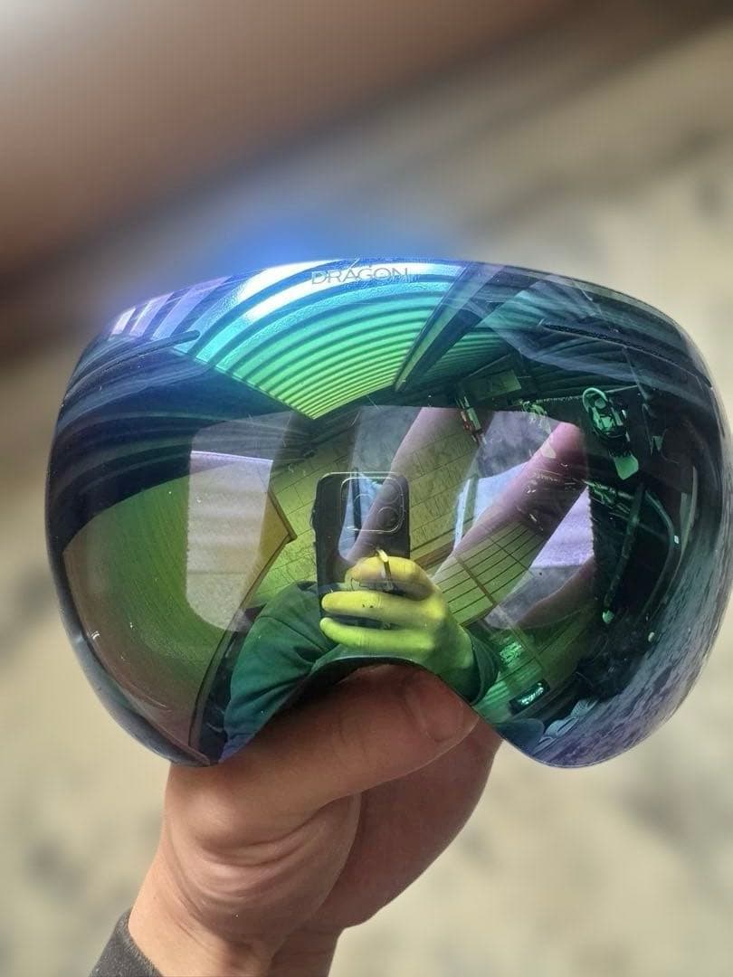 DRAGON X1 スノーゴーグル グリーン