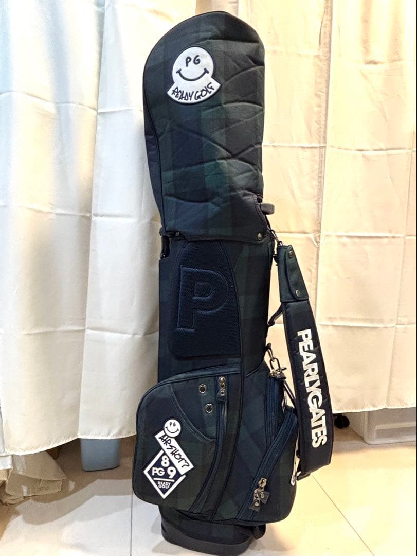 PEARLY GATES スタンド式ゴルフバッグ　キャディバック