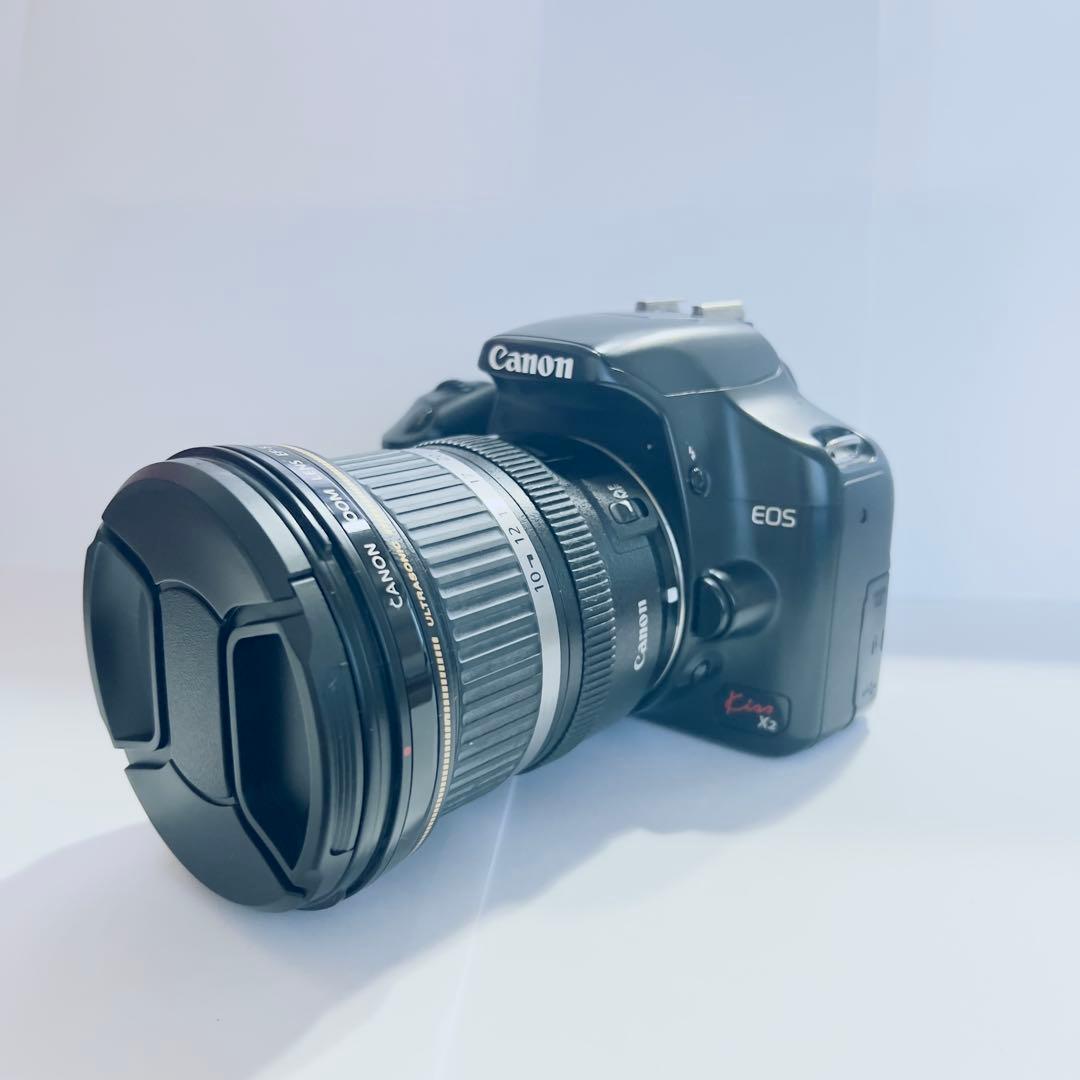 Canon EOS kiss X2 デジタル一眼レフ ズームレンズ付き