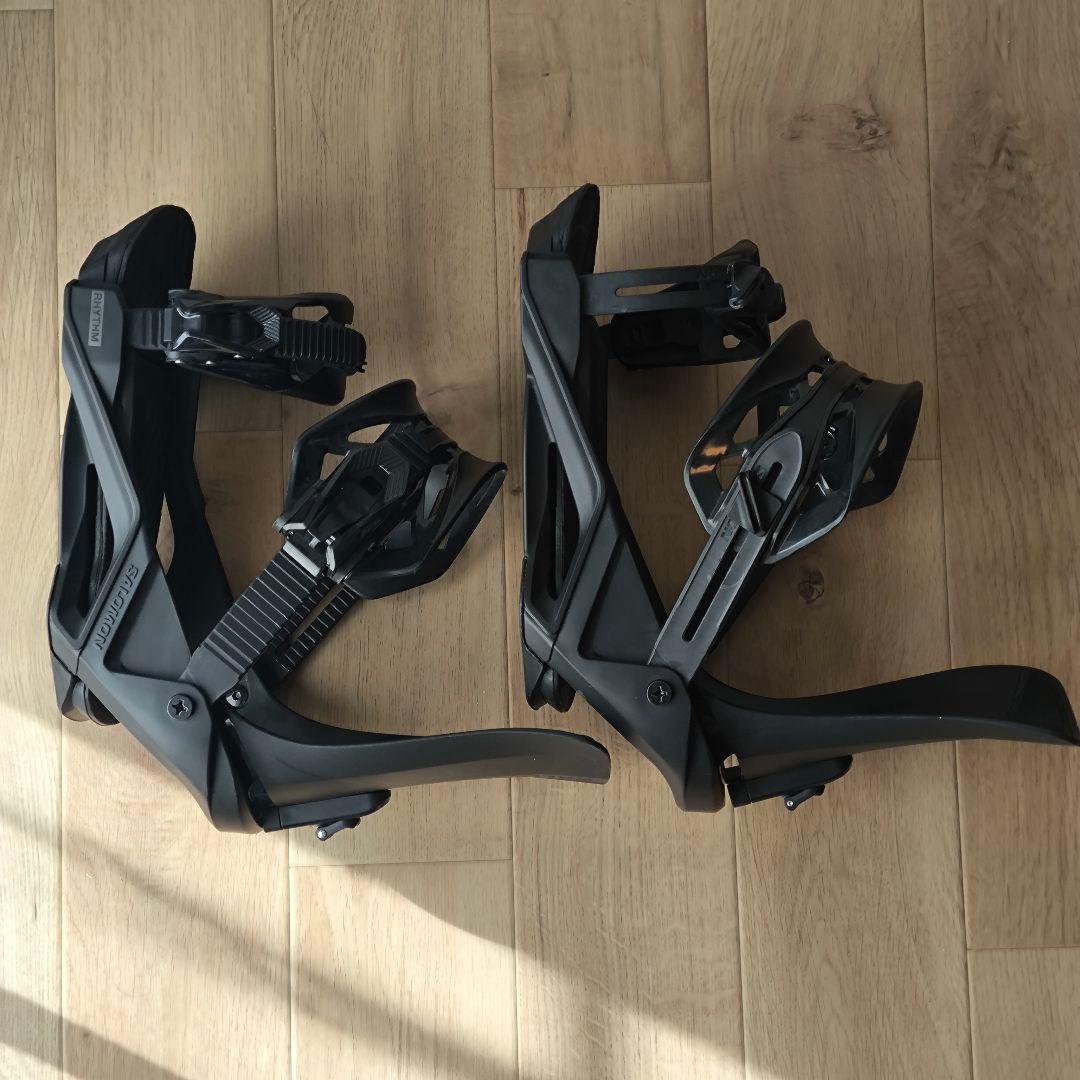 【袋付き】SALOMON RHYTHM ブラック ビンディング M スノーボード