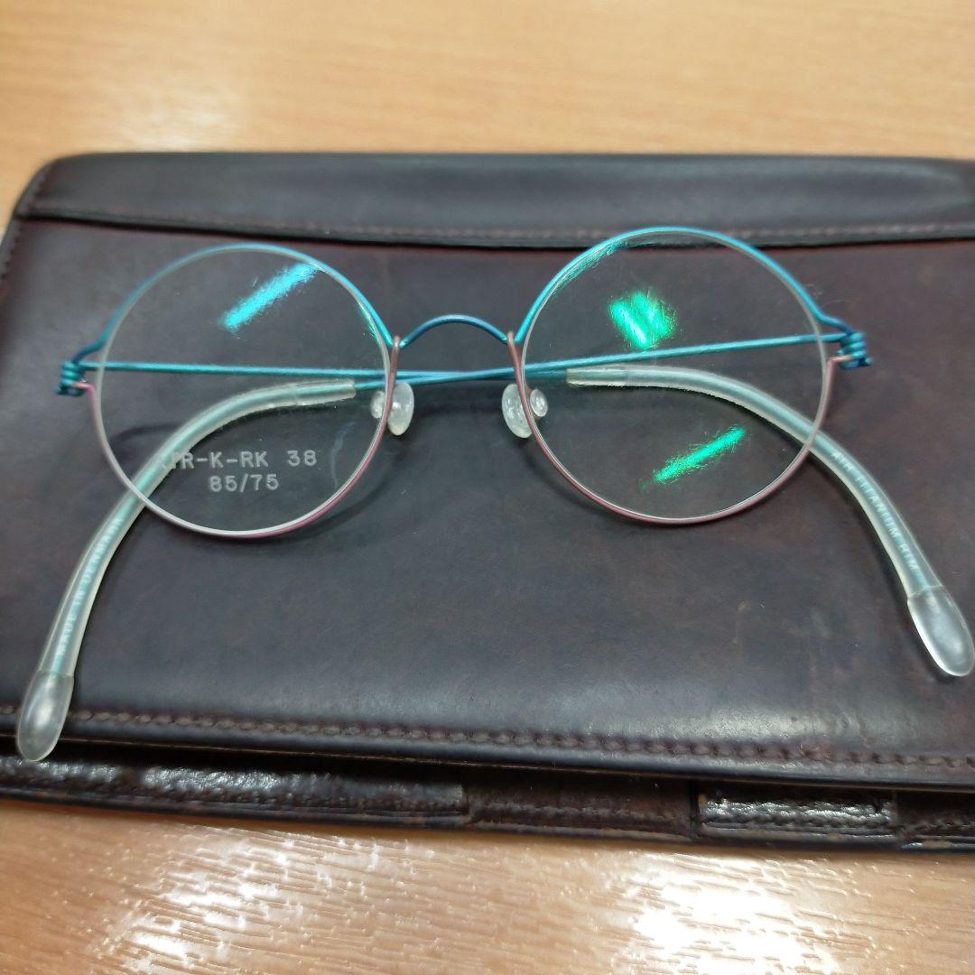 エアチタニウムリム子供用メガネフレーム38サイズ未使用