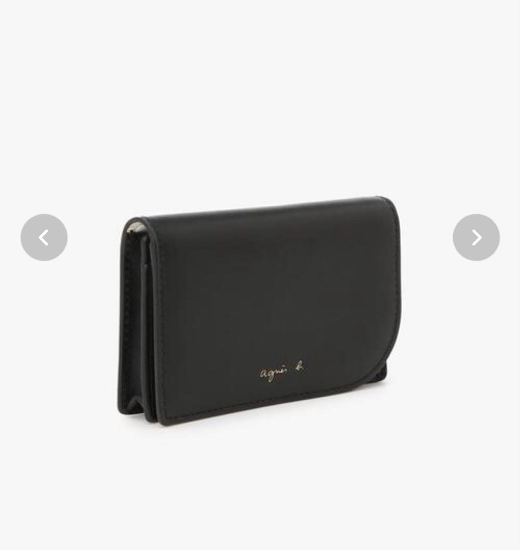 agnis b アニエスベー カードケース 名刺入れ ブラック