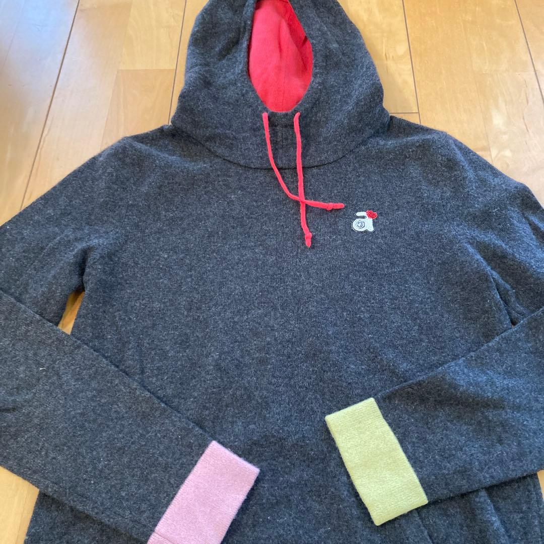 アルチビオ フード付きカシミヤセーター