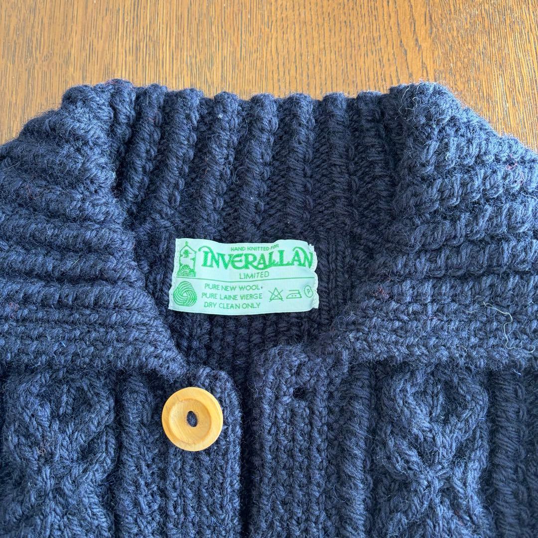 【カズ】INVERALLAN インバーアラン　カーディガン