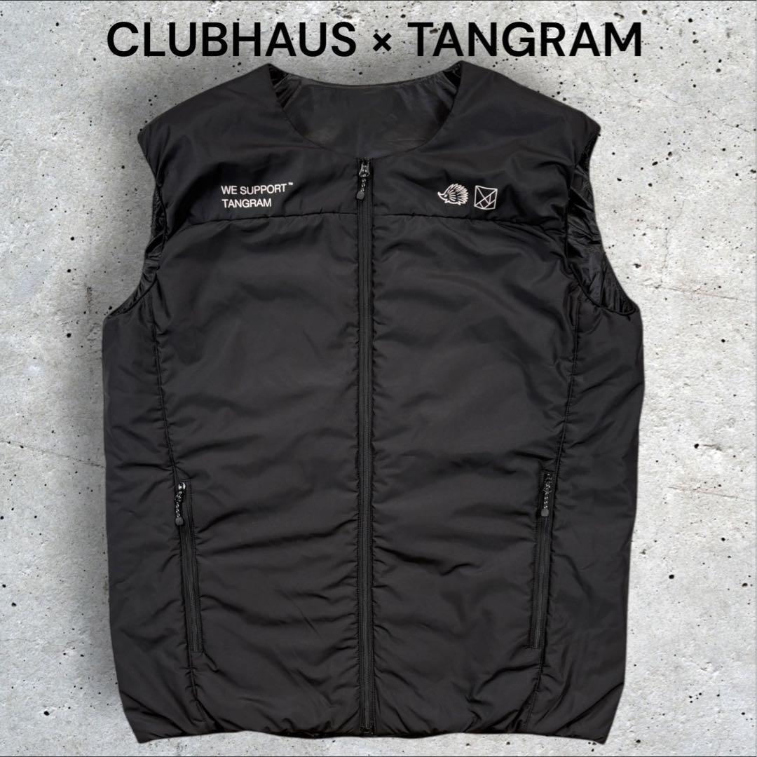 極美品 CLUBHAUS × TANGRAM INSULATED VESTベスト