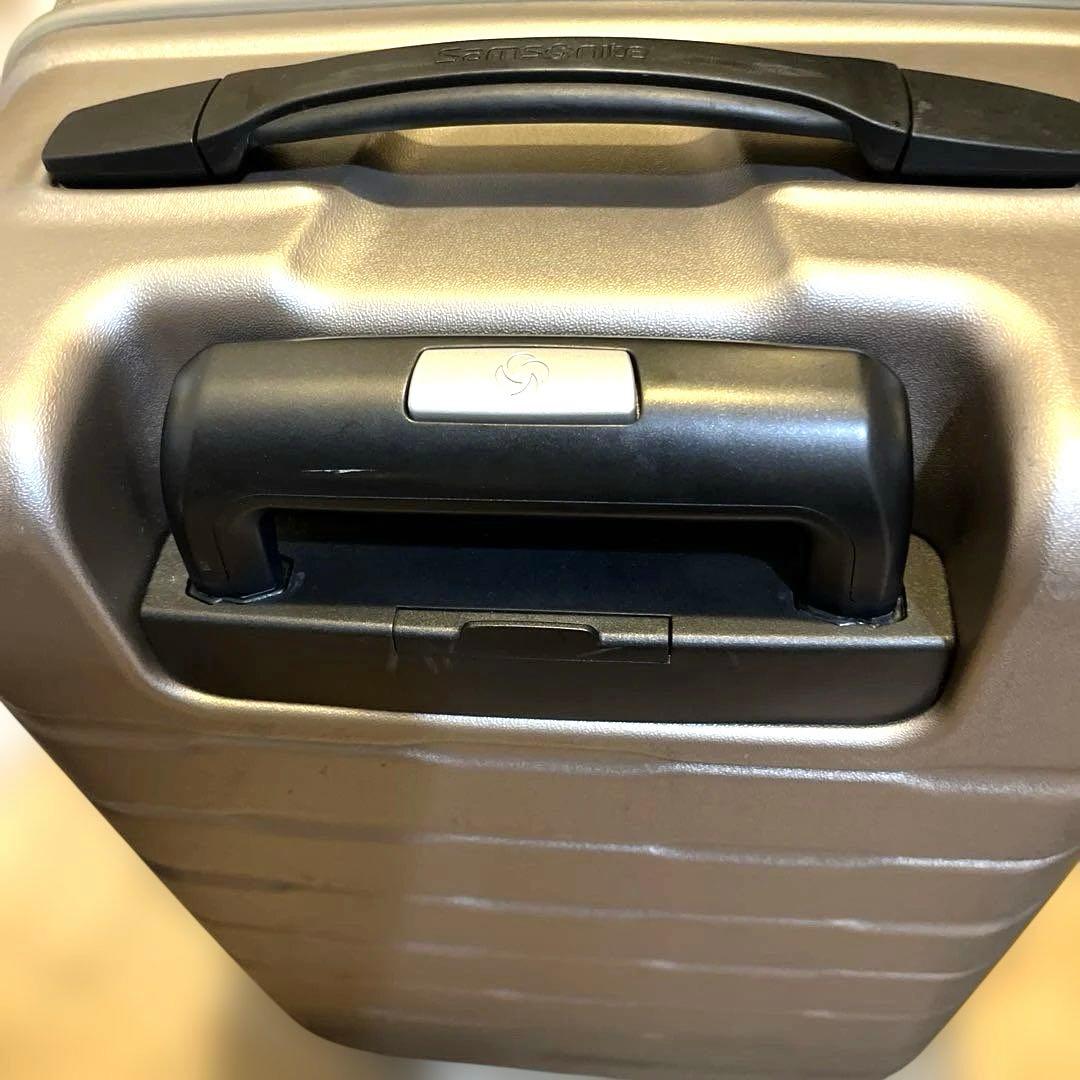 Samsonite グレー キャリーカート TSAロック付き