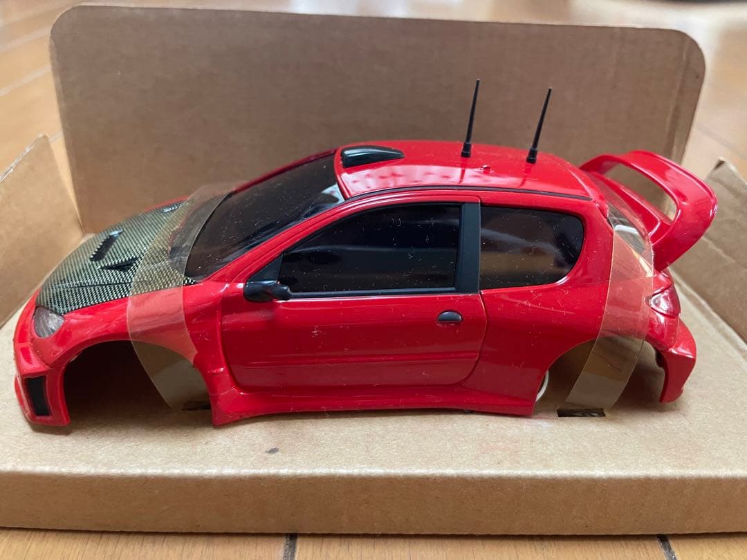 京商　ミニッツレーサー用　ボディ　プジョー206 WRC 未走行