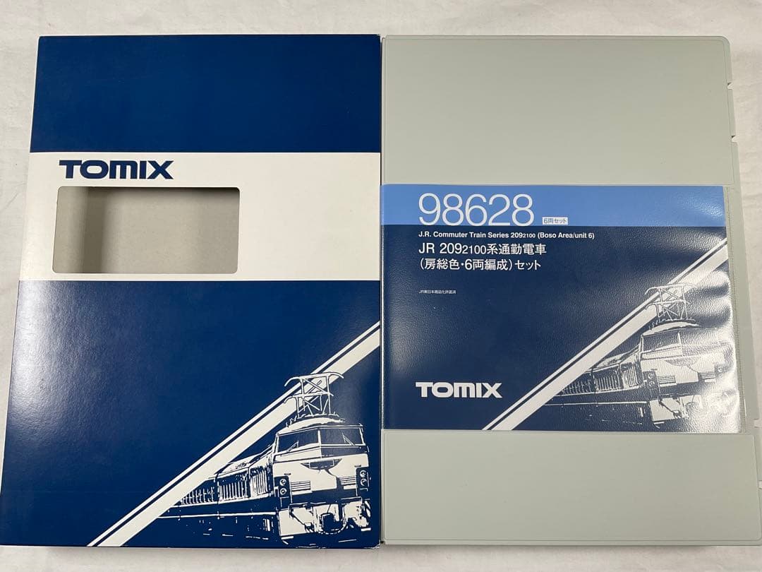 TOMIX 98628 JR209 2100系通勤電車　房総色　6両編成セット