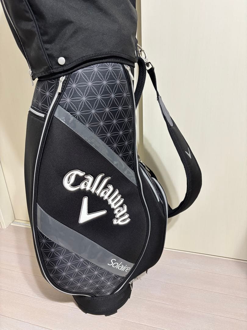 キャロウェイソレイルキャディーバックブラック