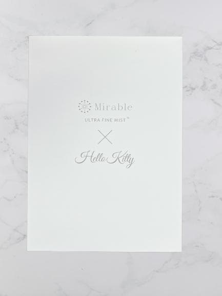 新品未使用 ハローキティ バージョン ミラブルplus ウルトラファインミスト