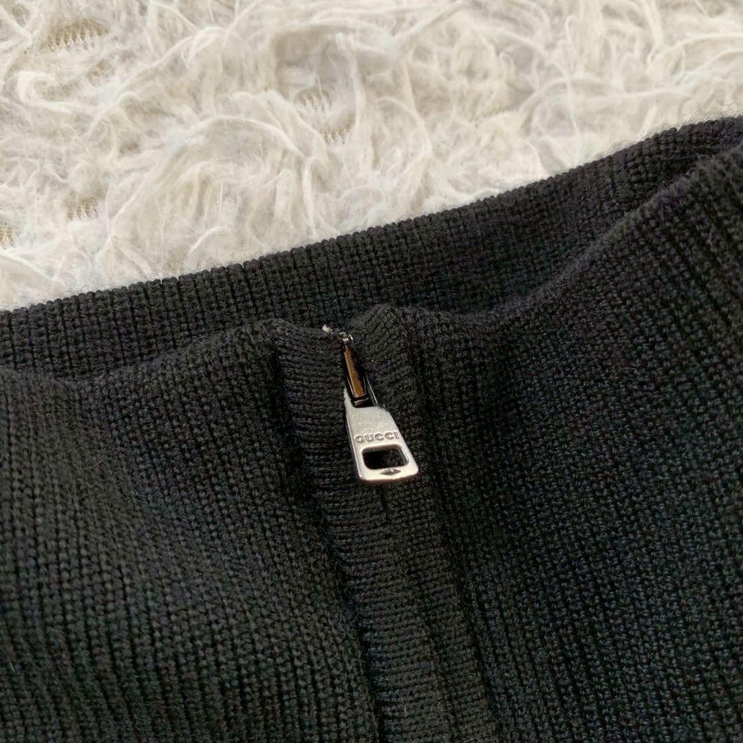 GUCCI　グッチ　シェリーライン　ドライバーズニット　ジップアップジャケット