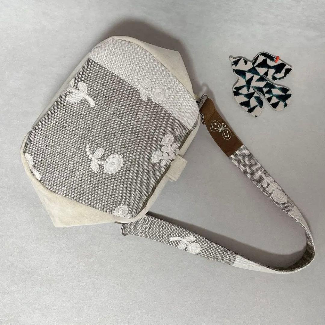 ハンドメイド　ミナペルホネン　BANEGUCHIバッグ⑅︎◡̈︎*