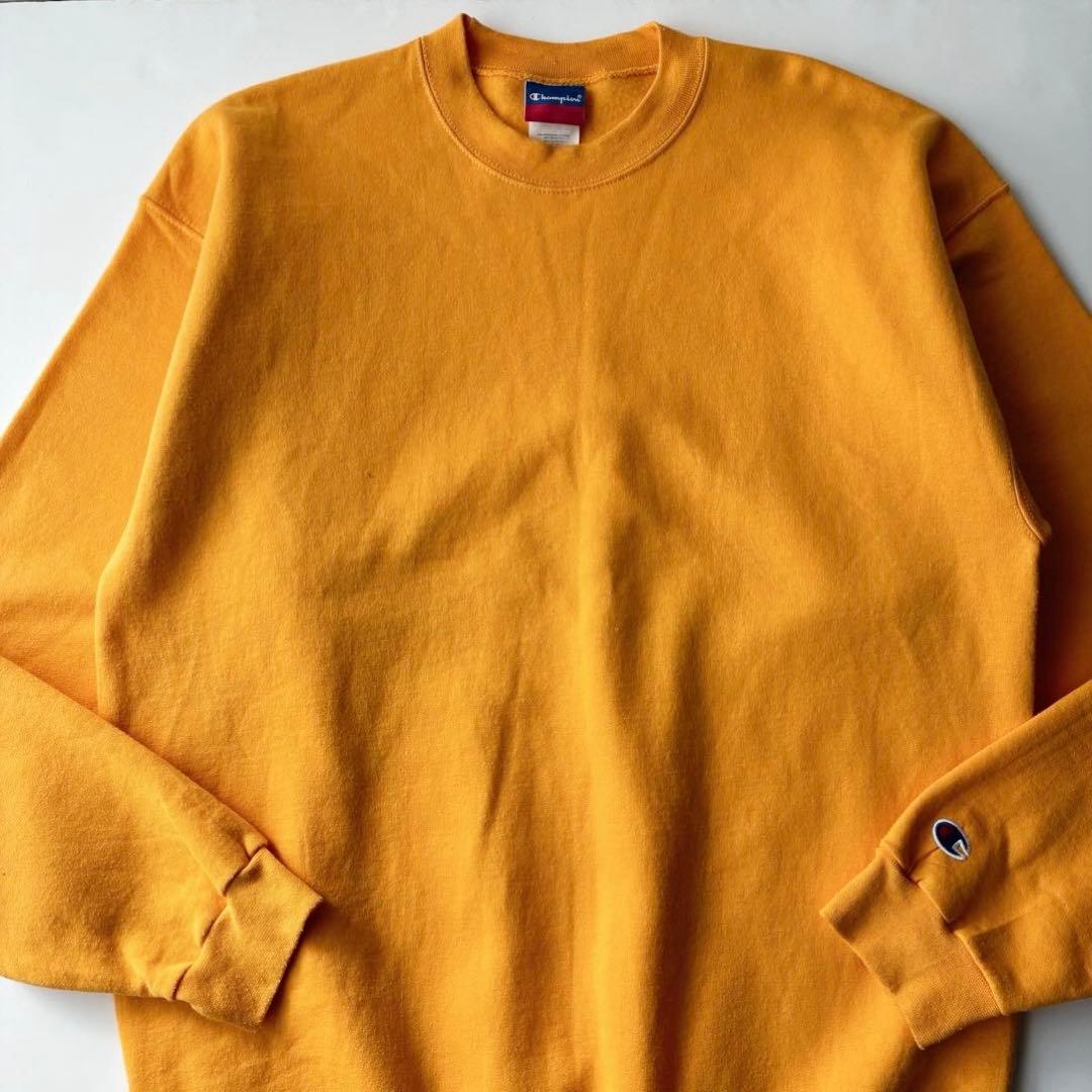 美品 目無し 90s メキシコ製 チャンピオン クルーネック スウェット