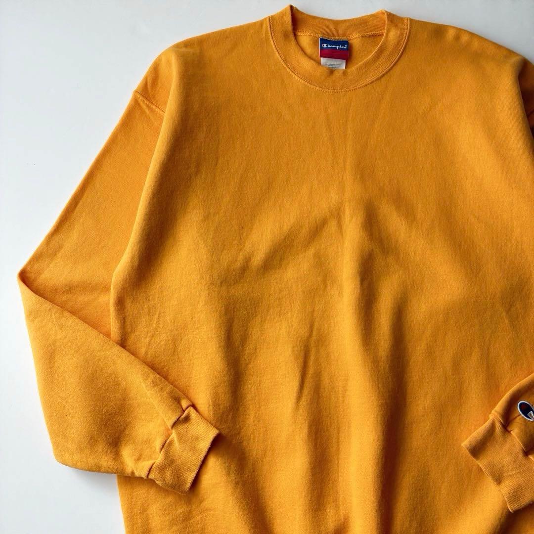 美品 目無し 90s メキシコ製 チャンピオン クルーネック スウェット