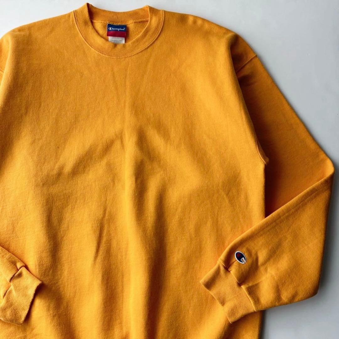 美品 目無し 90s メキシコ製 チャンピオン クルーネック スウェット